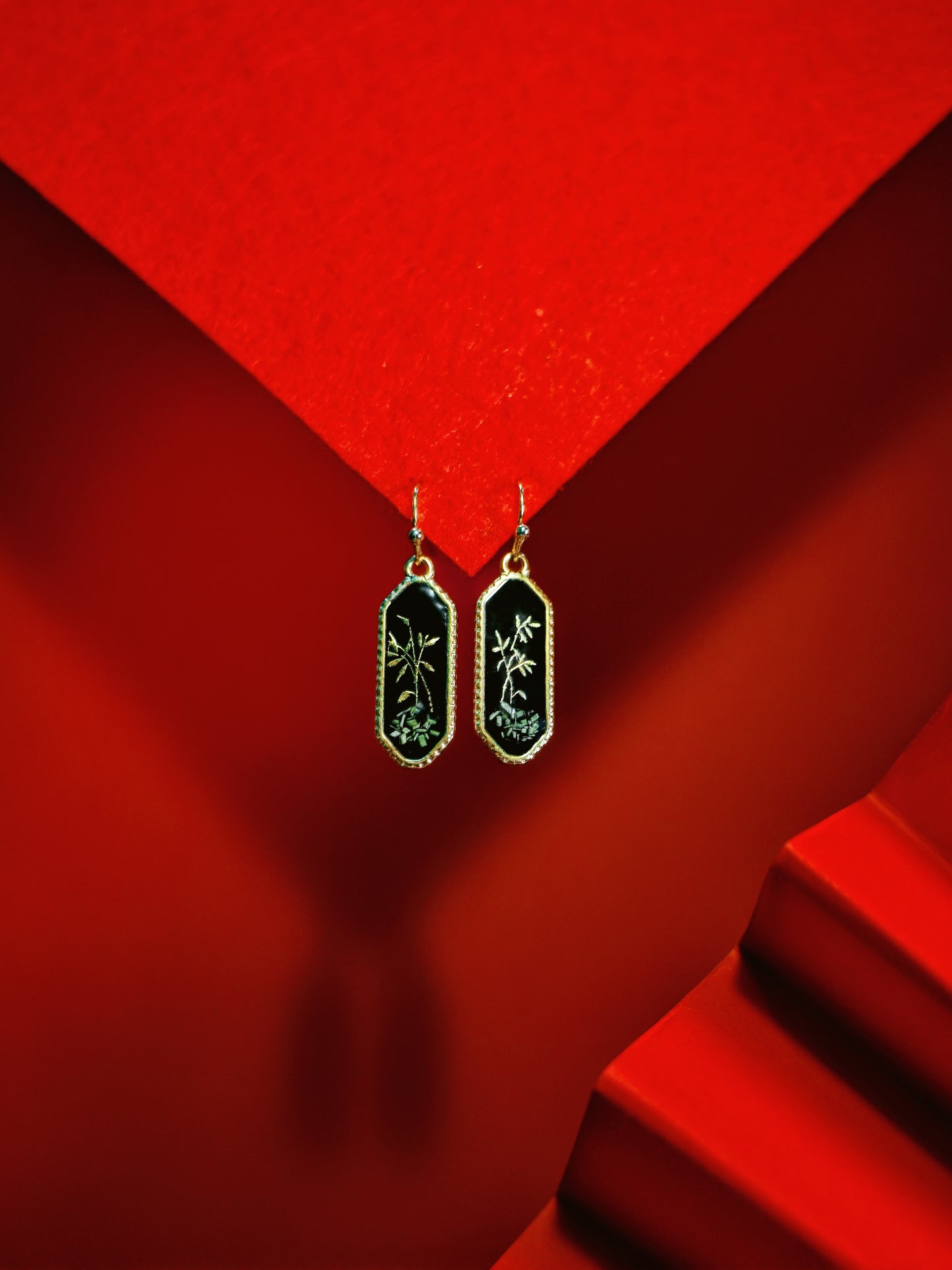 Bamboo earrings
