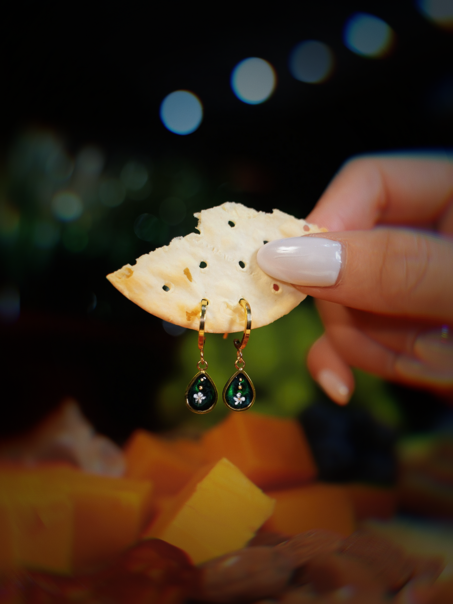Winter Gleam Collection - Snowfall Earrings