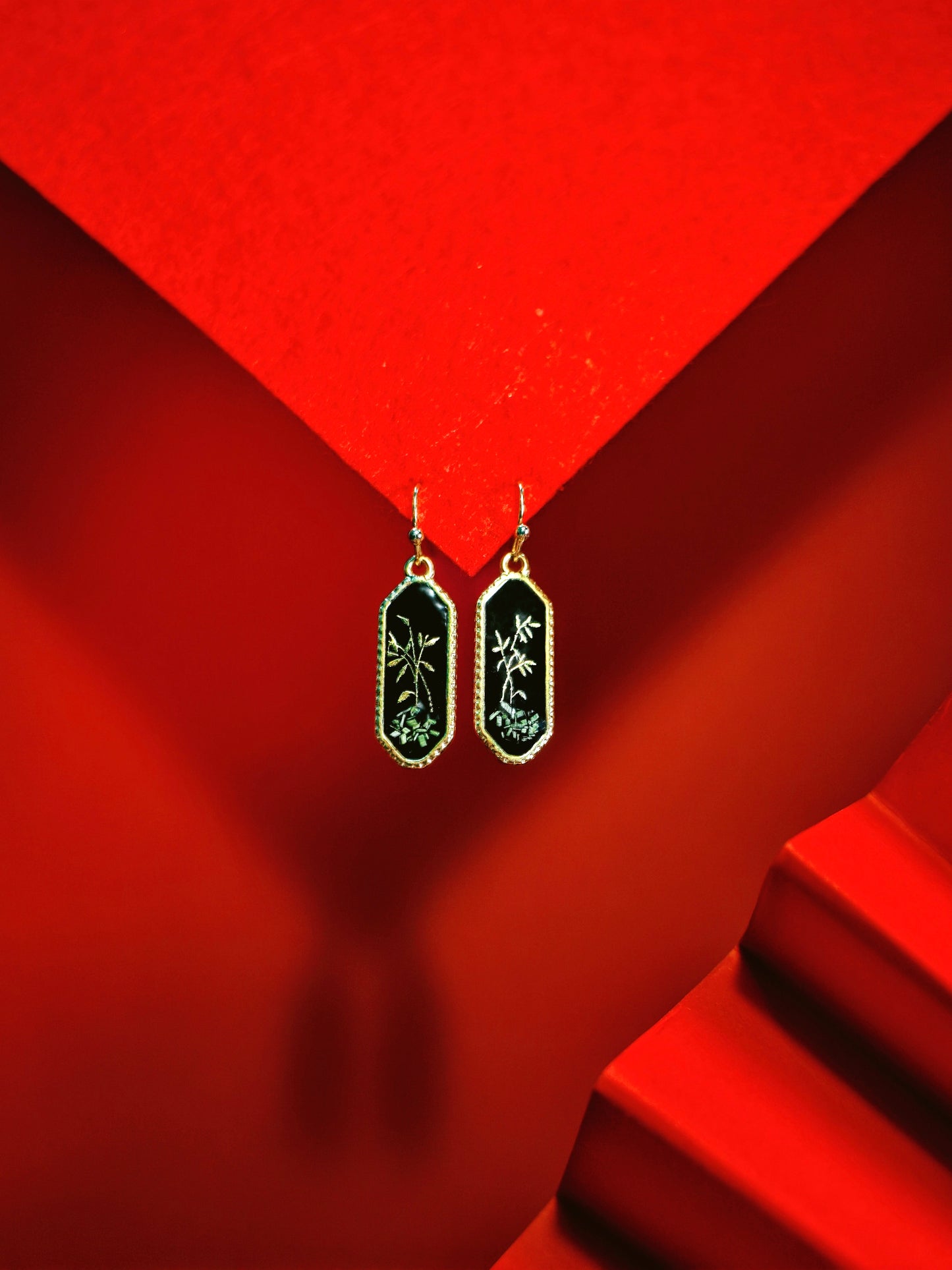 Bamboo earrings
