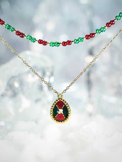 Winter Gleam Collection - Glimmer Necklace set