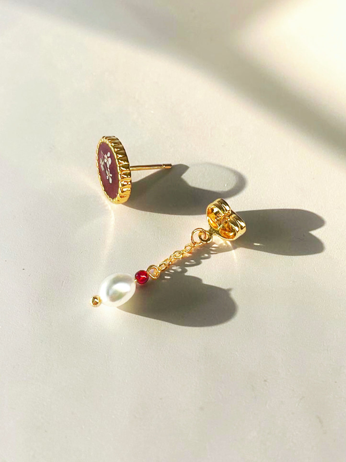 Rosette Earrings