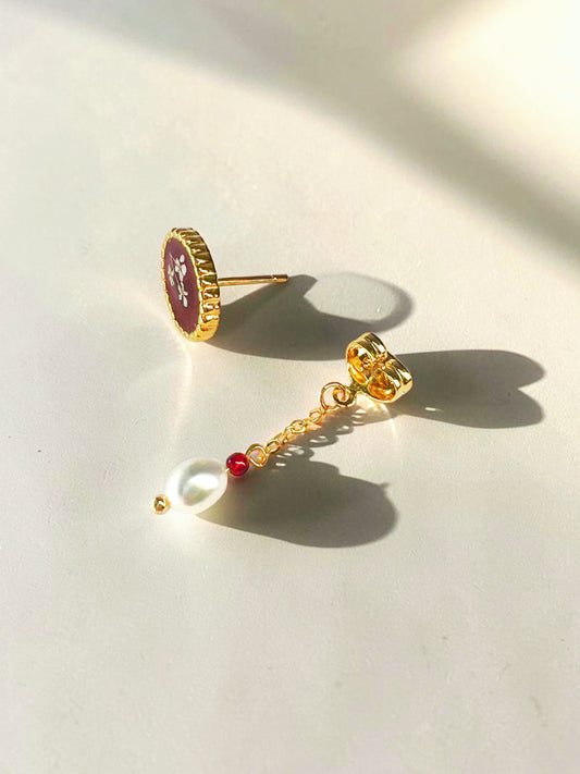 Rosette Earrings