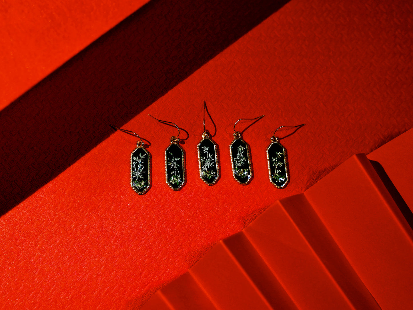 Bamboo earrings