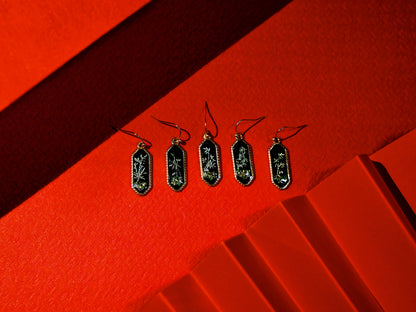 Bamboo earrings
