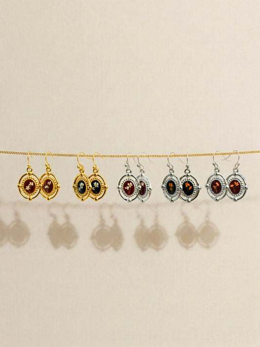 Cameo Earrings