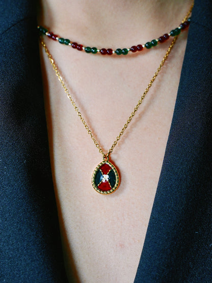 Winter Gleam Collection - Glimmer Necklace set