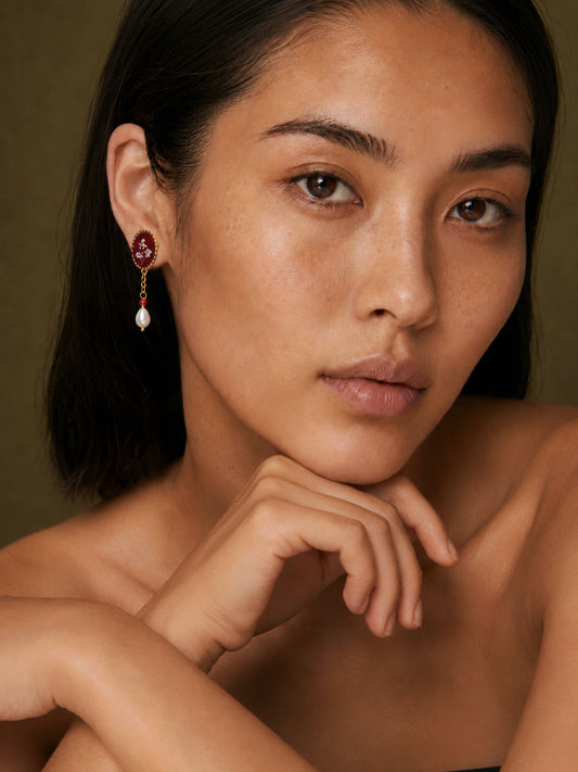 Rosette Earrings